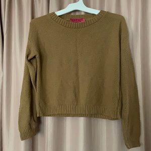 Cropped sweater